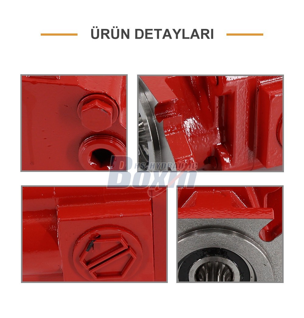 Industrial Grade P51A646TEYR25-25-H 104.5 cc/rev Hydraulic Gear Pump Factory Price