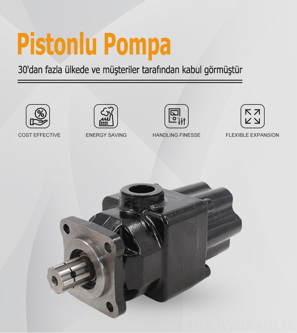 P6-40 40 cc/dev Hidrolik Piston Pompası