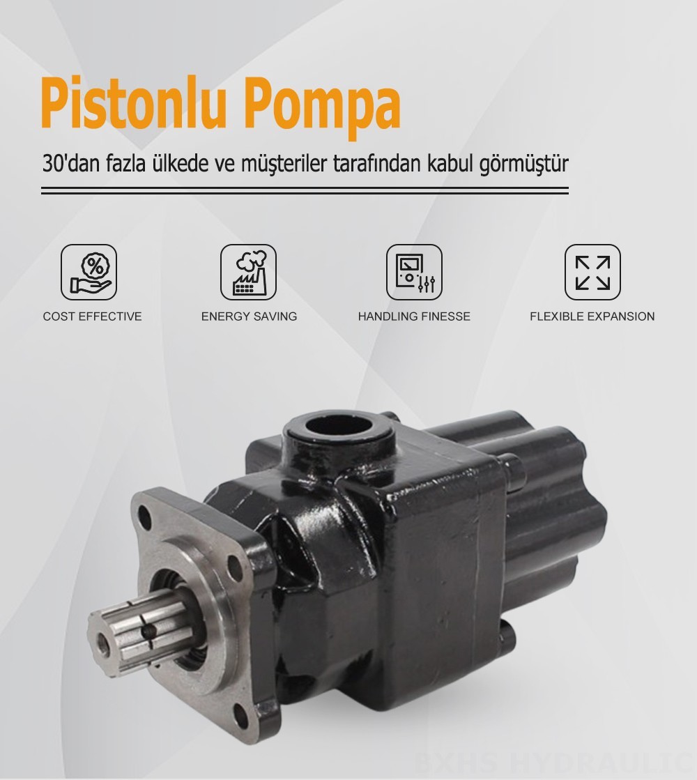 P7-63 63 cc/dev Hidrolik Piston Pompası