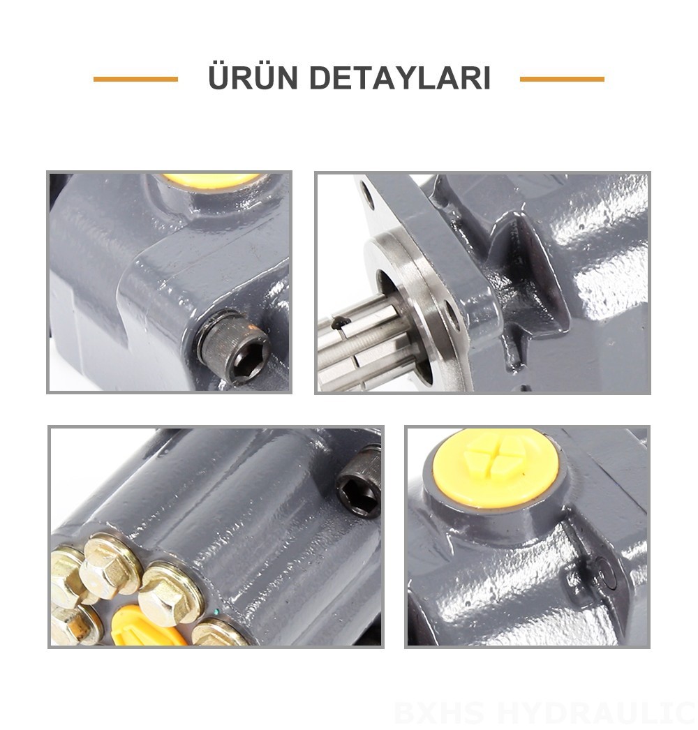 P9-80-H 80 cc/dev 20 MPa (2900 psi) Hidrolik Piston Pompası