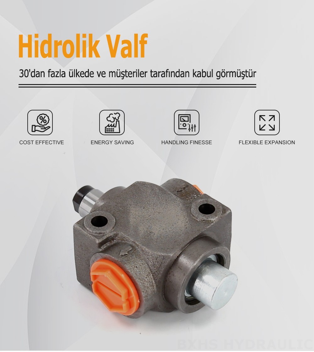 QHF20A Manuel 1 Makara Monoblok Yönlendirmeli Vana