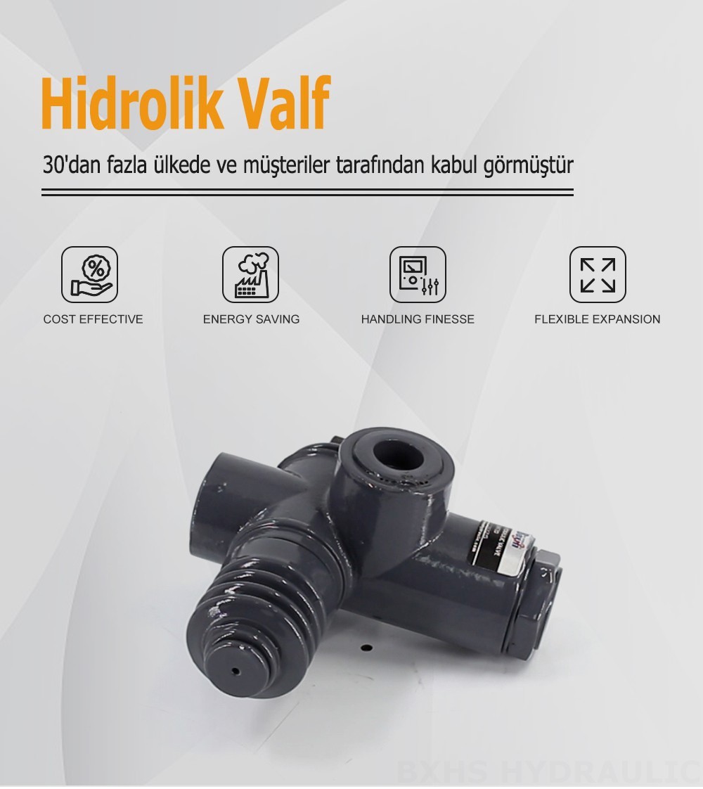 QHF20  Manuel 1 Makara Monoblok Yönlendirmeli Vana