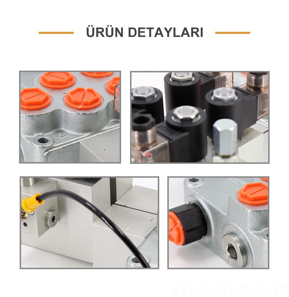 SD18 Elektrikli 2 Makara Monoblok Yönlendirmeli Vana