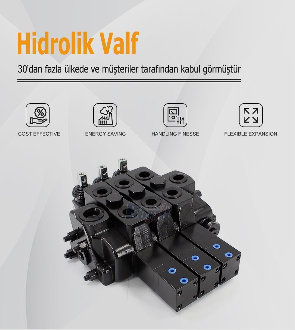 Strategic Partnership Opportunity for SDS180Q Pneumatic and Manual 3 Spool Valve Distribution