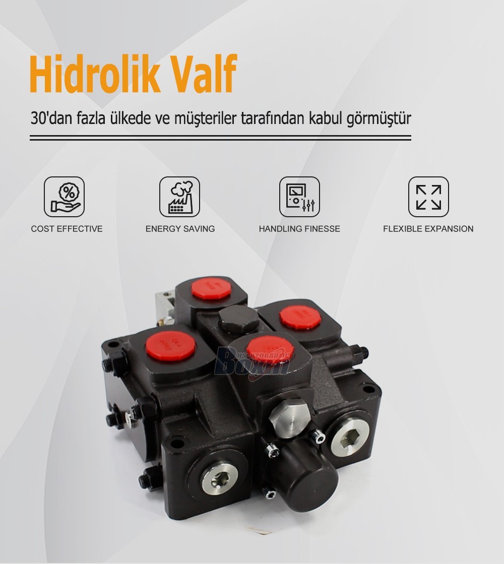 SDS380-OW Manual 1 Spool Sectional Directional Valve for Hydraulic Systems