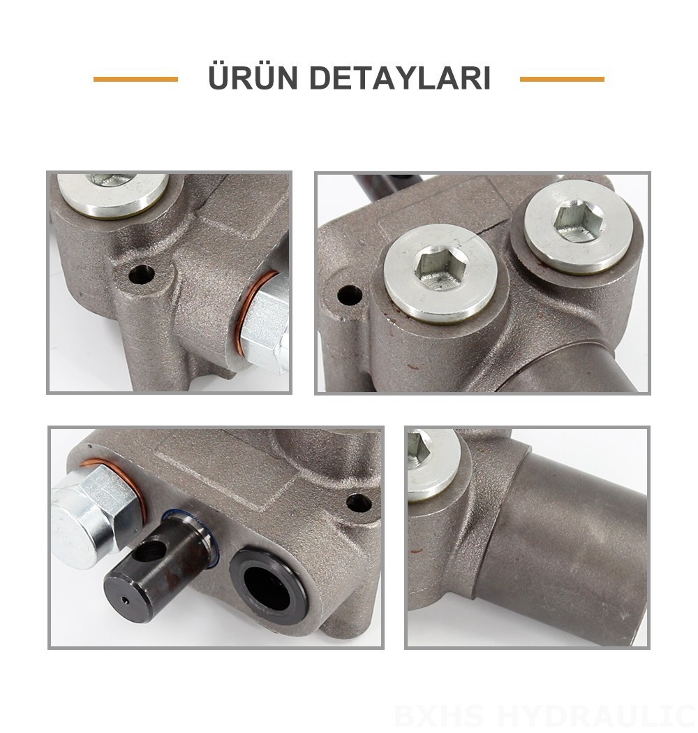 VMS140 Pnömatik 1 Makara Monoblok Yönlendirmeli Vana