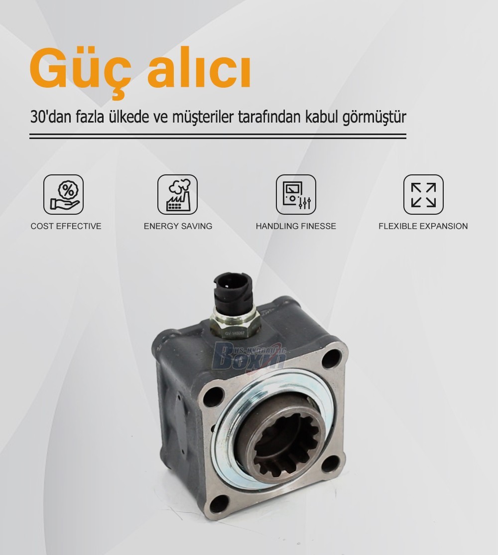 ZF50D-00 479.7 Nm 1:1 Güç Aktarma Kutusu (PTO)