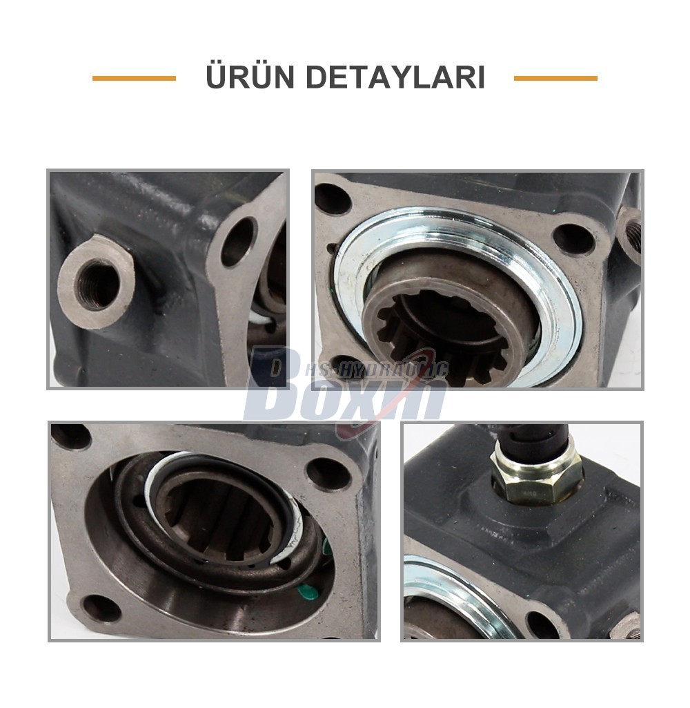 ZF50D-00 479.7 Nm 1:1 Güç Aktarma Kutusu (PTO)