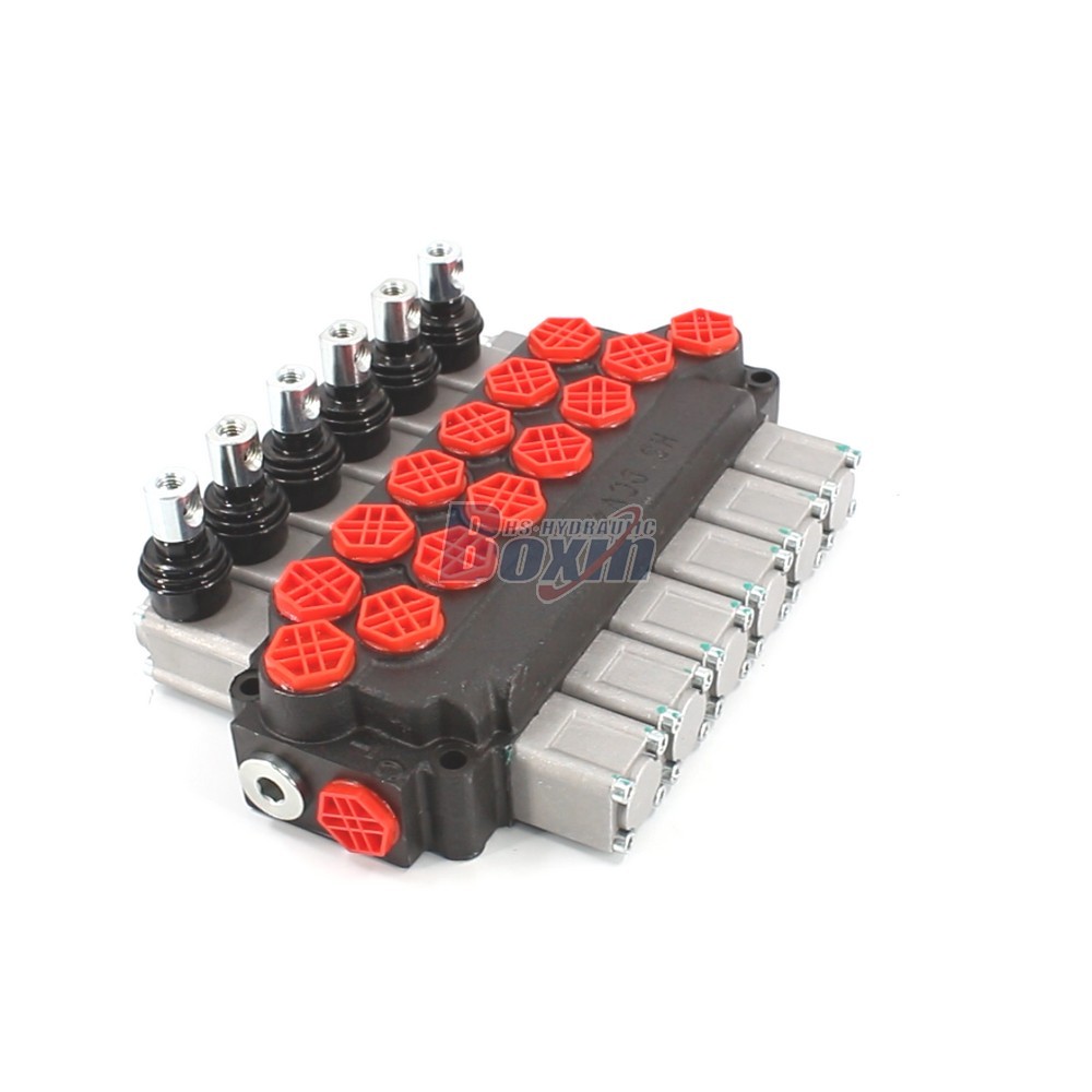 DCV40 Hydraulic Directional Valve 6 Spool Monoblock Type main image