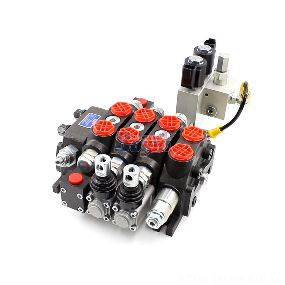 Manual Electro-hydraulic 2 Spool Directional Valve - DCV60 Series | Wholesale & OEM main image