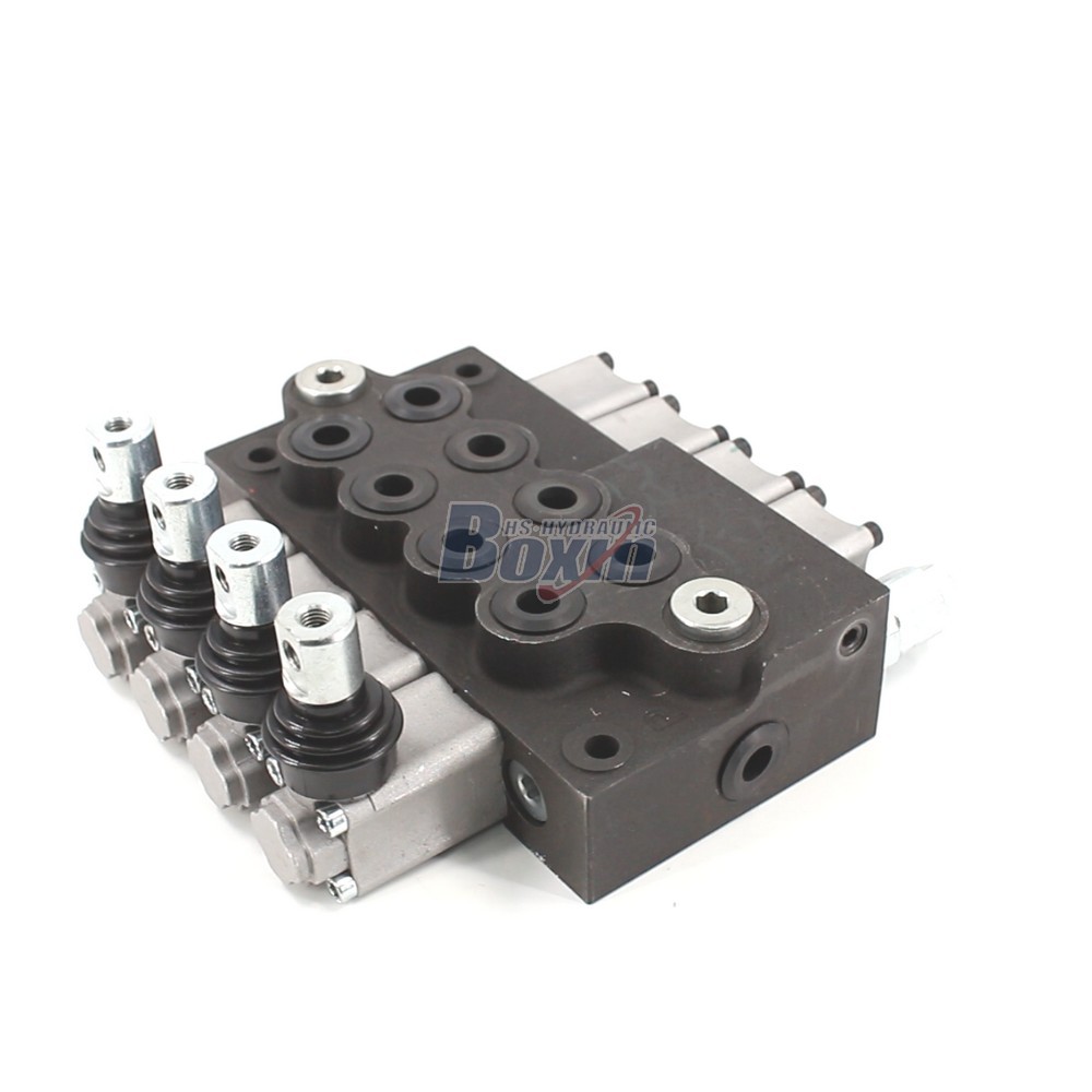 HS45 Manual 4 Spool Monoblock Directional Valve Pressure Relief cover photo