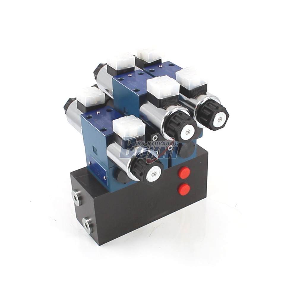 Strategic Partnership Opportunities for HSBS06 Solenoid 3 Spool Valve Distribution main image