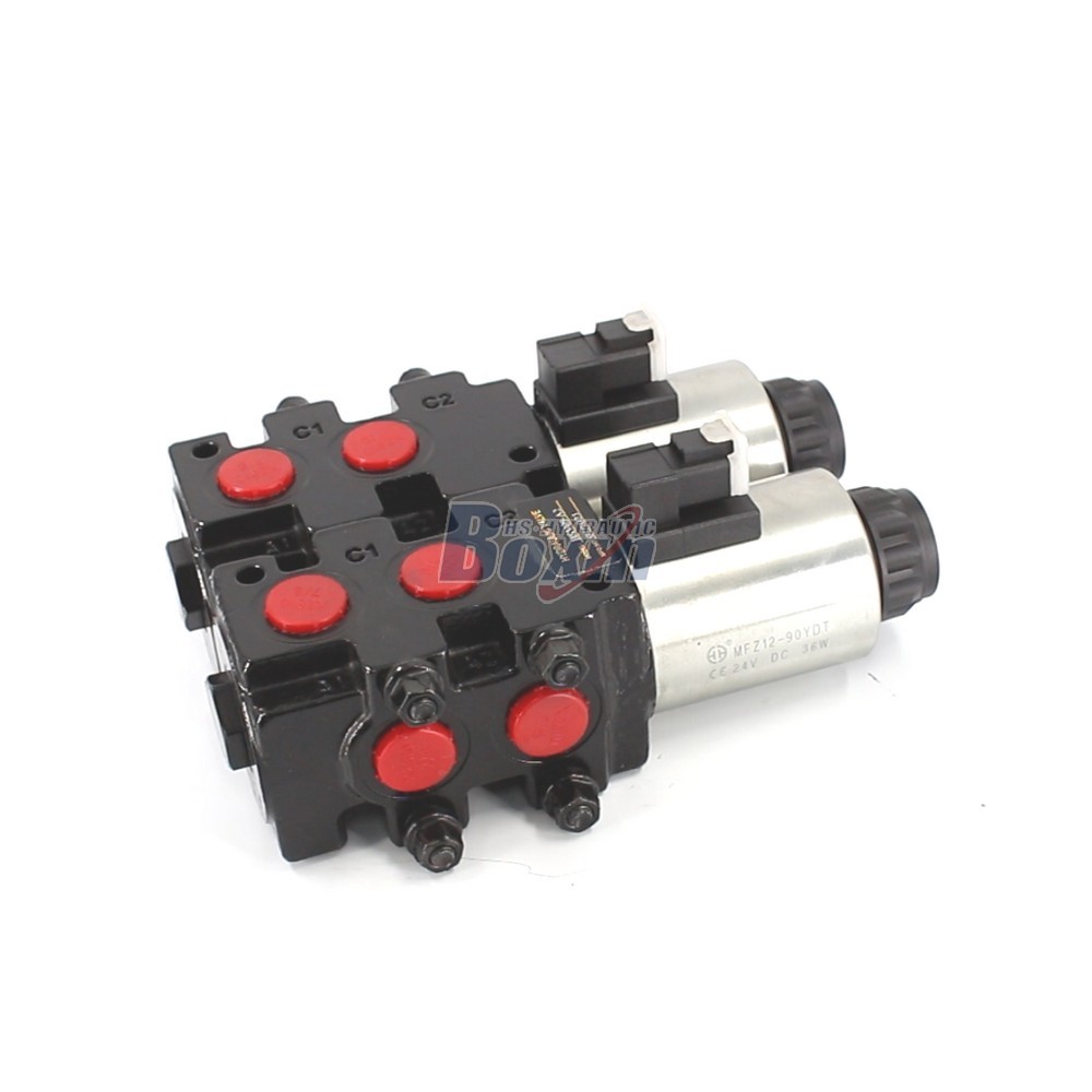 Strategic Business Partnership for HSV09 Solenoid 2 Spool Flow Diverter Valve Supply main image