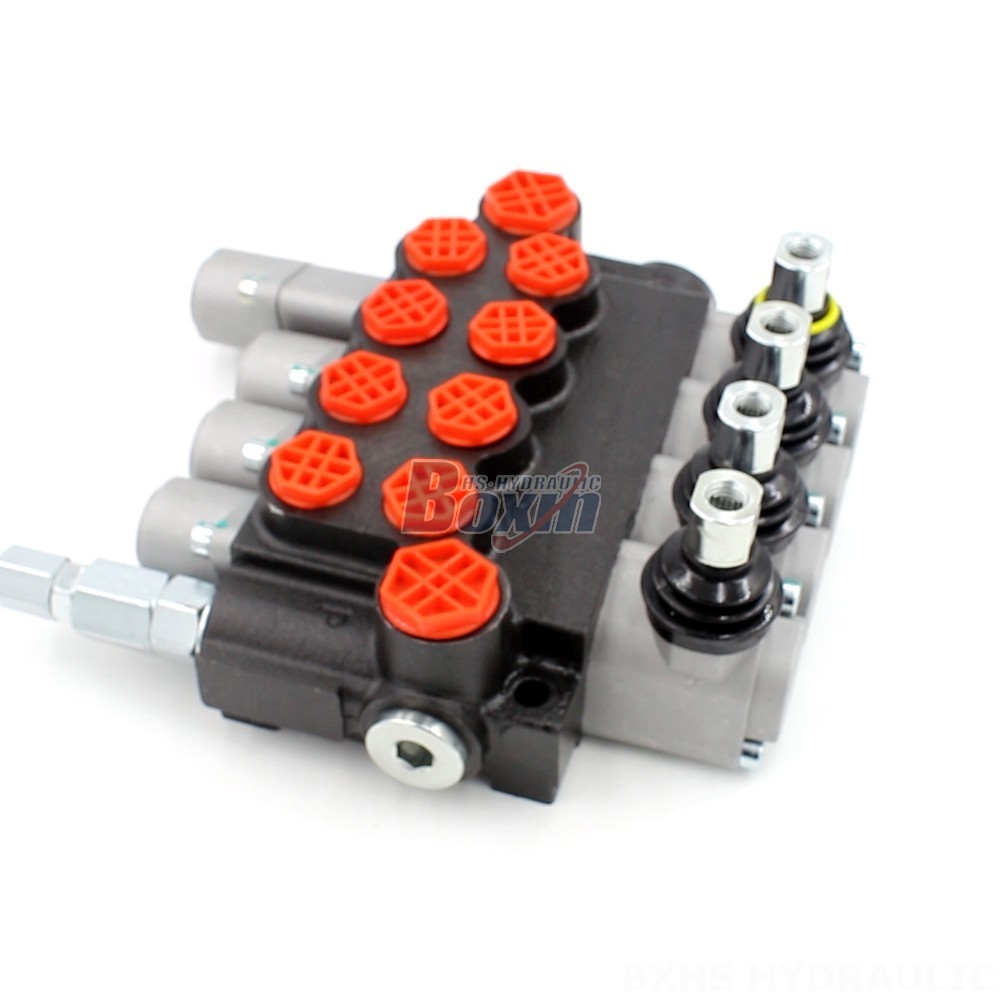 4 Spool Hydraulic Valve - P40-G12-G38-3OT-OTW | Manufacturer & Distributor cover photo