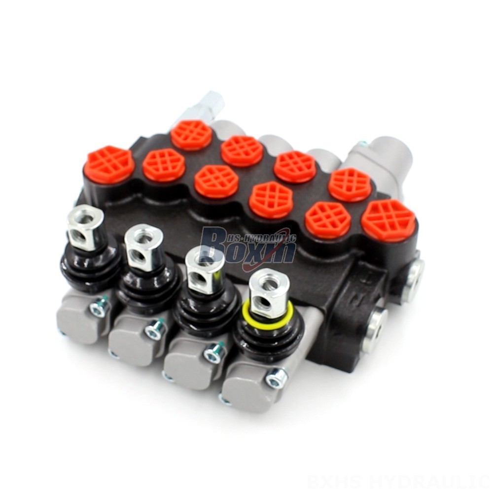 4 Spool Hydraulic Valve - P40-G12-G38-3OT-OTW | Manufacturer & Distributor main image