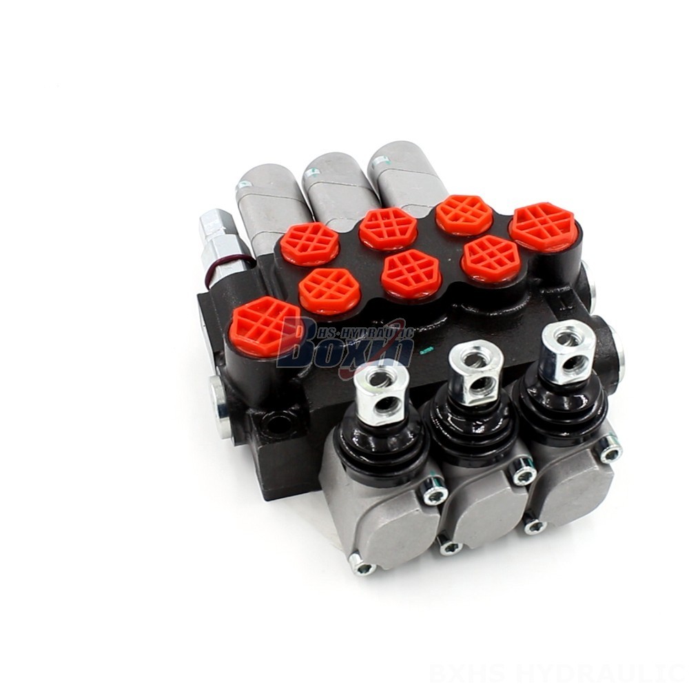 P40-G12-G38-3QTW Manual 3 Spool Monoblock Directional Valve | Manufacturer & Supplier main image