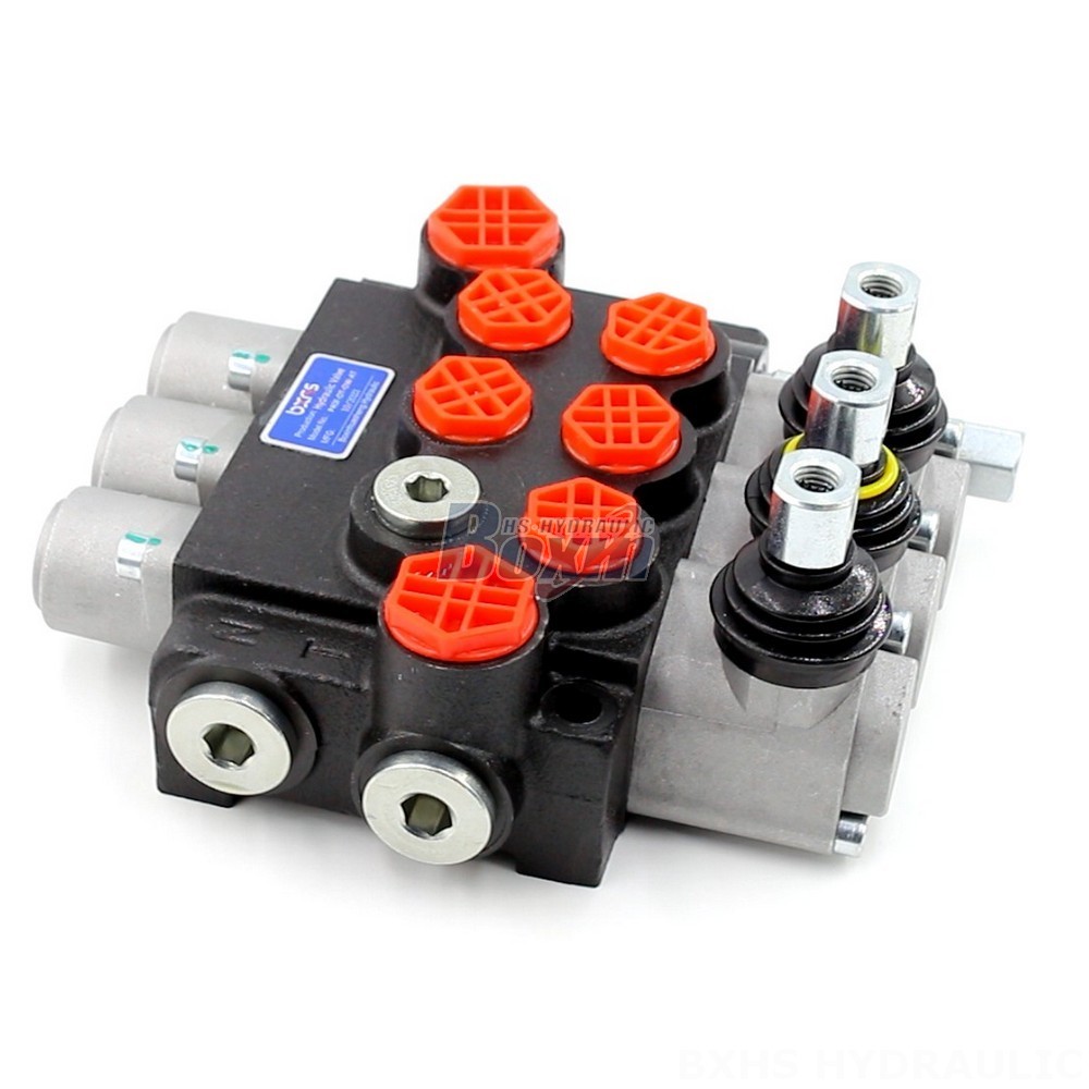 Manufacturer Wholesale Prices for P40 Manual 3 Spool Monoblock Directional Valve main image