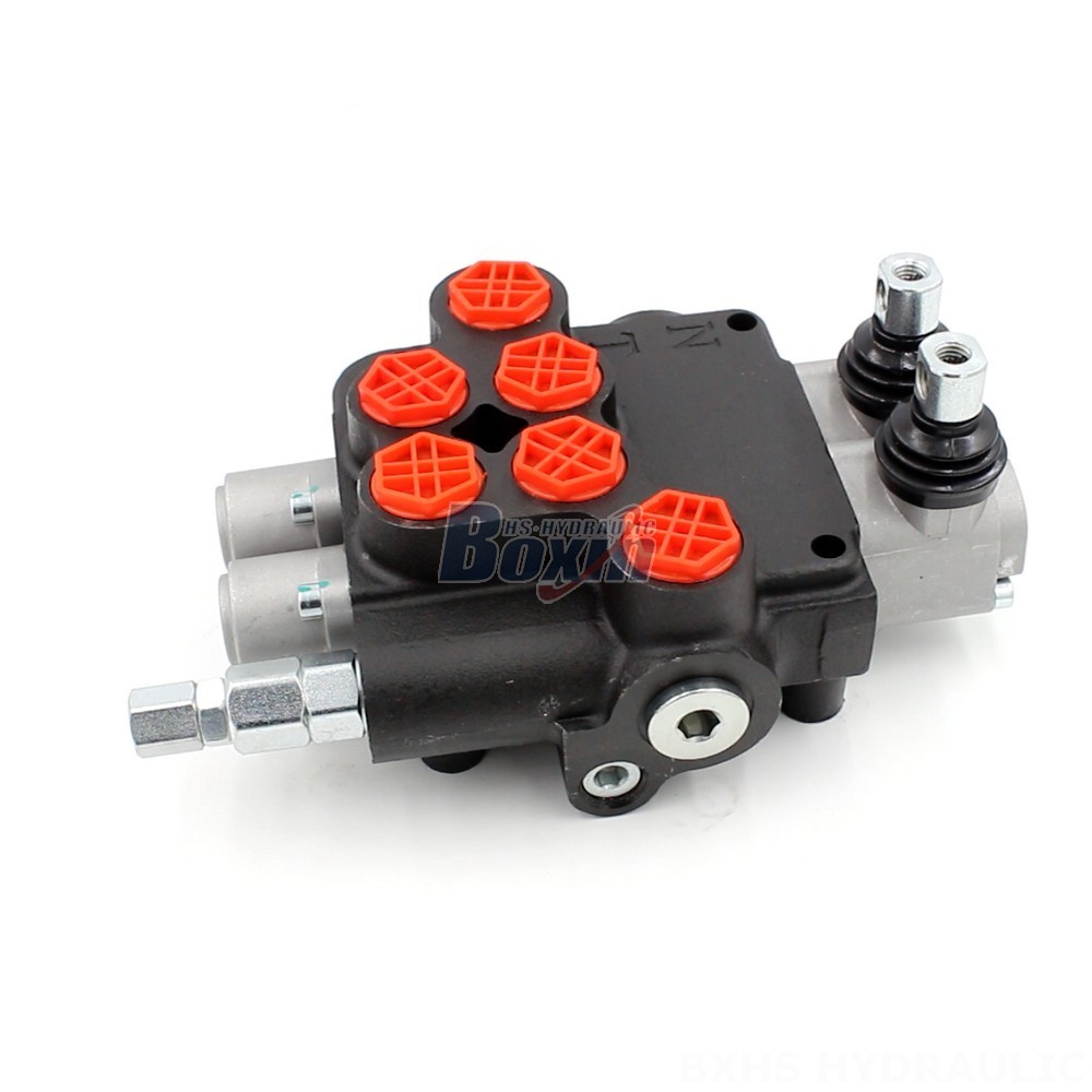 P80-G34-G12 Manual 2 Spool Monoblock Directional Valve: Manufacturer & Global Supplier main image