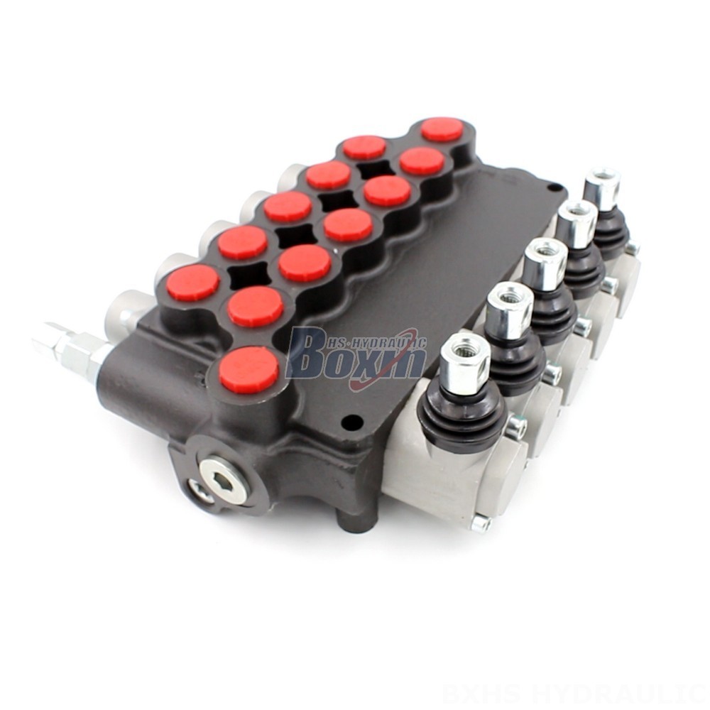 Industrial Hydraulic Valves: P80-U116-U78-OT 5 Spool Monoblock Directional Valve main image