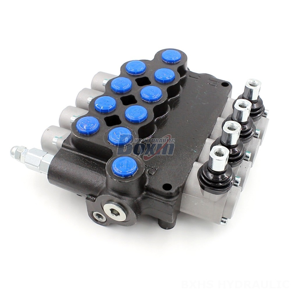 Hydraulic Directional Valve, 4 Spool, Monoblock Design - P80-U78-4OT cover photo