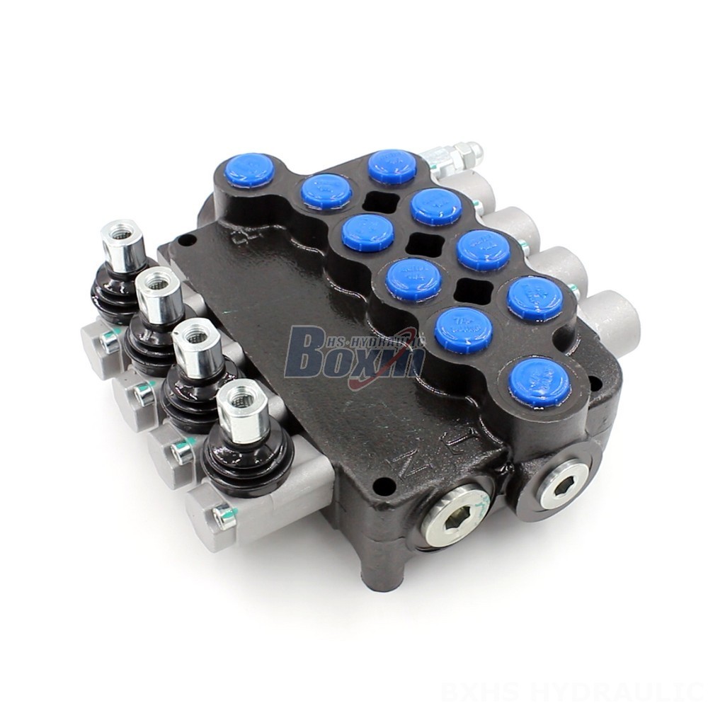 Hydraulic Control Valve, 4-Spool, Manual Operation - P80-U78-4OT cover photo