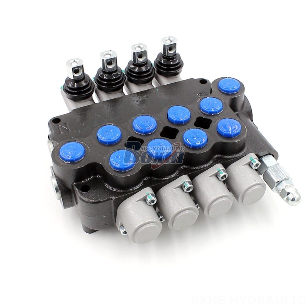 Hydraulic Control Valve, 4-Spool, Manual Operation - P80-U78-4OT main image