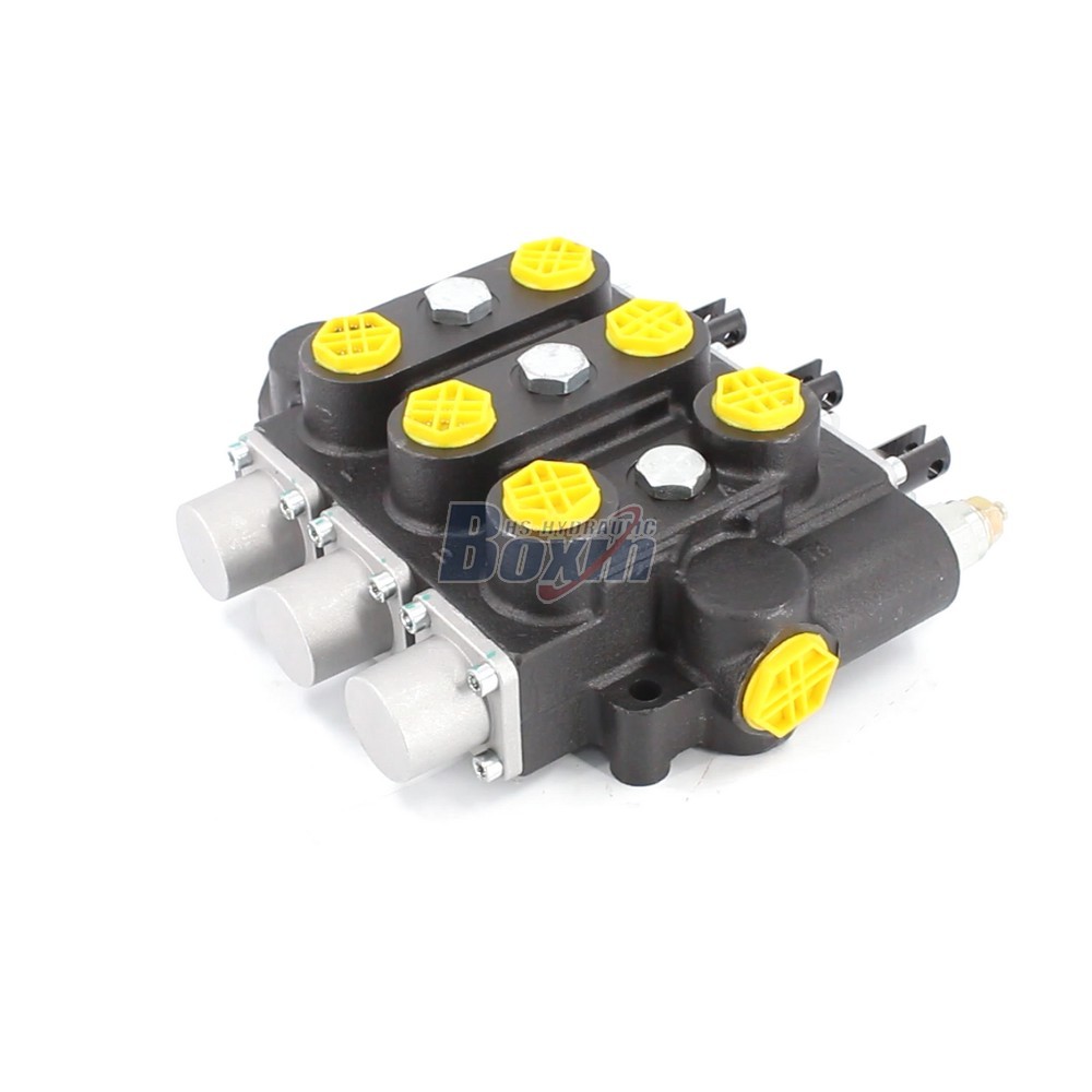 RD5300NPT-3OT Manual 3 Spool Hydraulic Control Valve for Industrial Machinery cover photo
