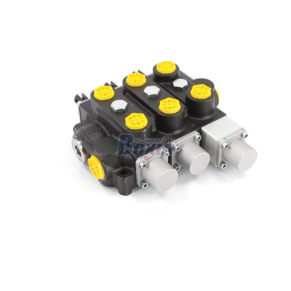 Bulk Order RD5300NPT-QTW-2OT 3 Spool Hydraulic Valve Direct from Factory cover photo