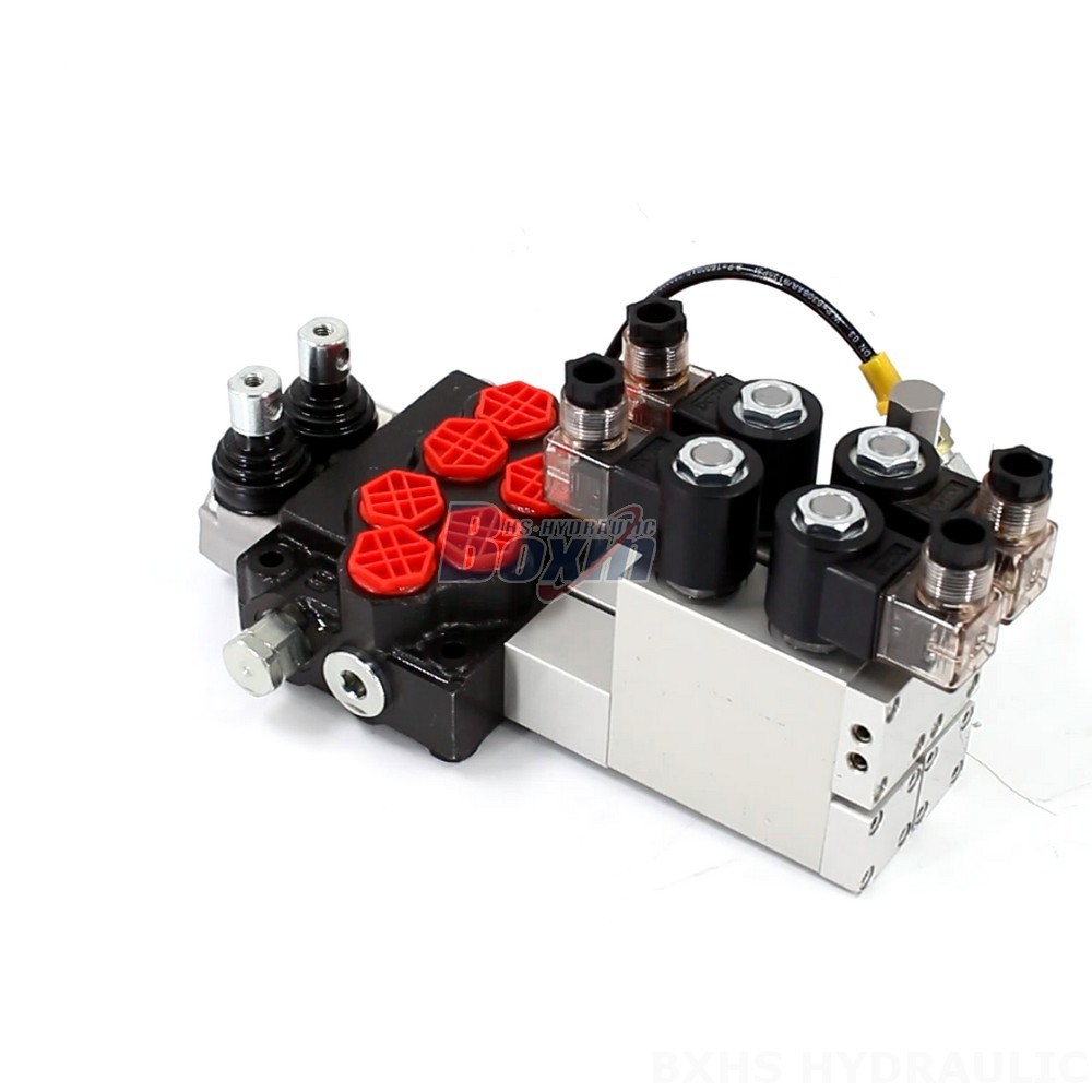 SD5 Electro-hydraulic 2 Spool Monoblock Directional Valve for Industrial Applications cover photo