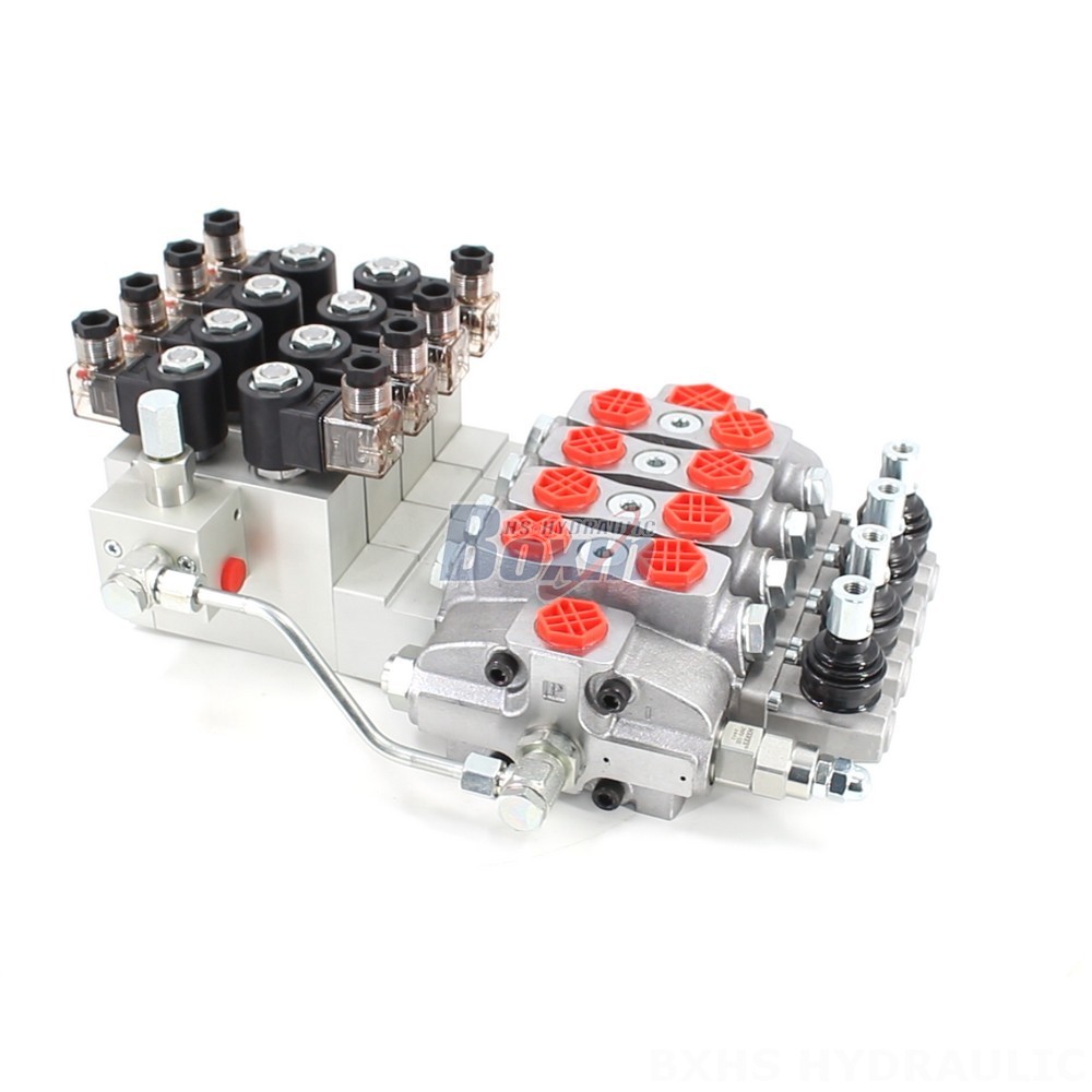 SD8-PG2: High-Quality Electro-Hydraulic 4-Spool Valve - Factory Supply main image