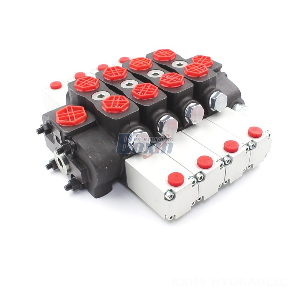 Factory Wholesale: SD8 4-Spool Hydraulic Directional Valves main image