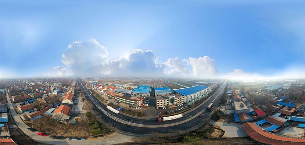 Boxinhuasheng Hydraulic Fabrikası'nın 360° panoramik görünümü