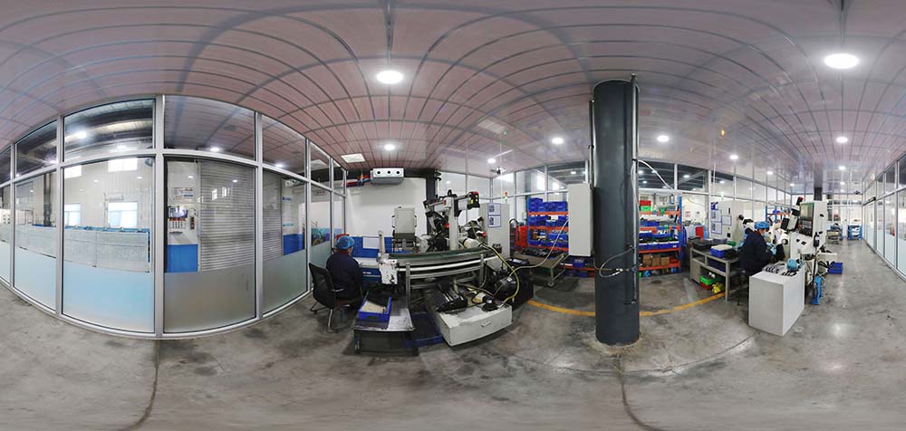 Boxinhuasheng Hydraulic Fabrikası'nın 360° panoramik görünümü