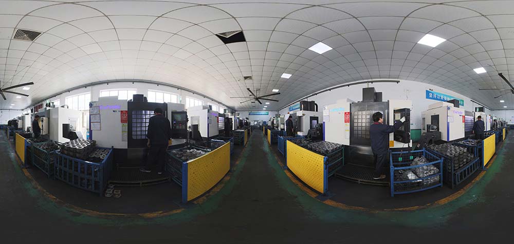Boxinhuasheng Hydraulic Fabrikası'nın 360° panoramik görünümü