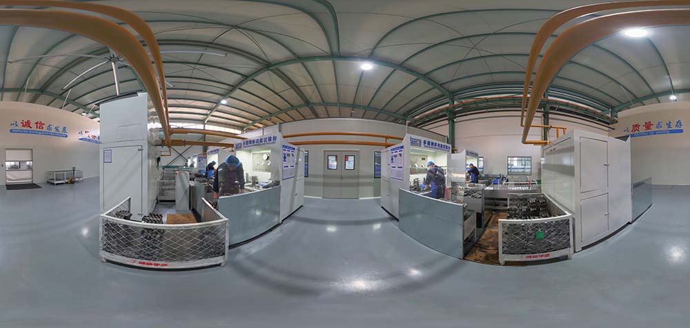 Boxinhuasheng Hydraulic Fabrikası'nın 360° panoramik görünümü