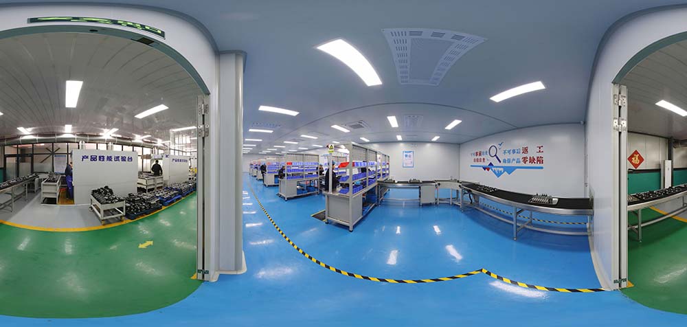 Boxinhuasheng Hydraulic Fabrikası'nın 360° panoramik görünümü
