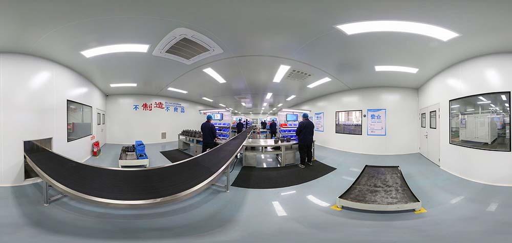 Boxinhuasheng Hydraulic Fabrikası'nın 360° panoramik görünümü